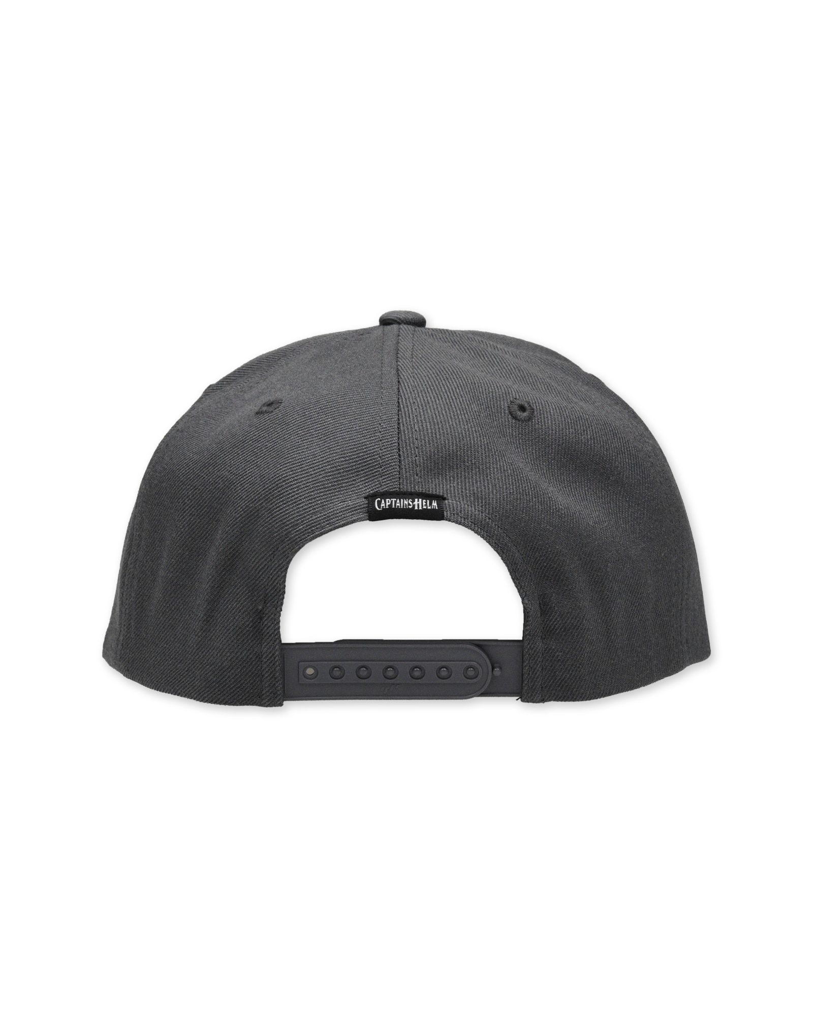 LOGO SNAP BACK CAP (GRAY) / ロゴ刺繍 ベースボール キャップ