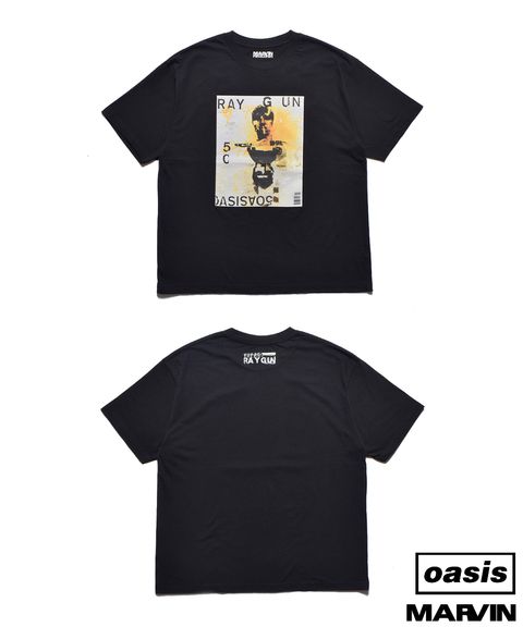 × MARVIN T-SH (OASIS) (BLACK) / マーヴィン コラボ Tシャツ