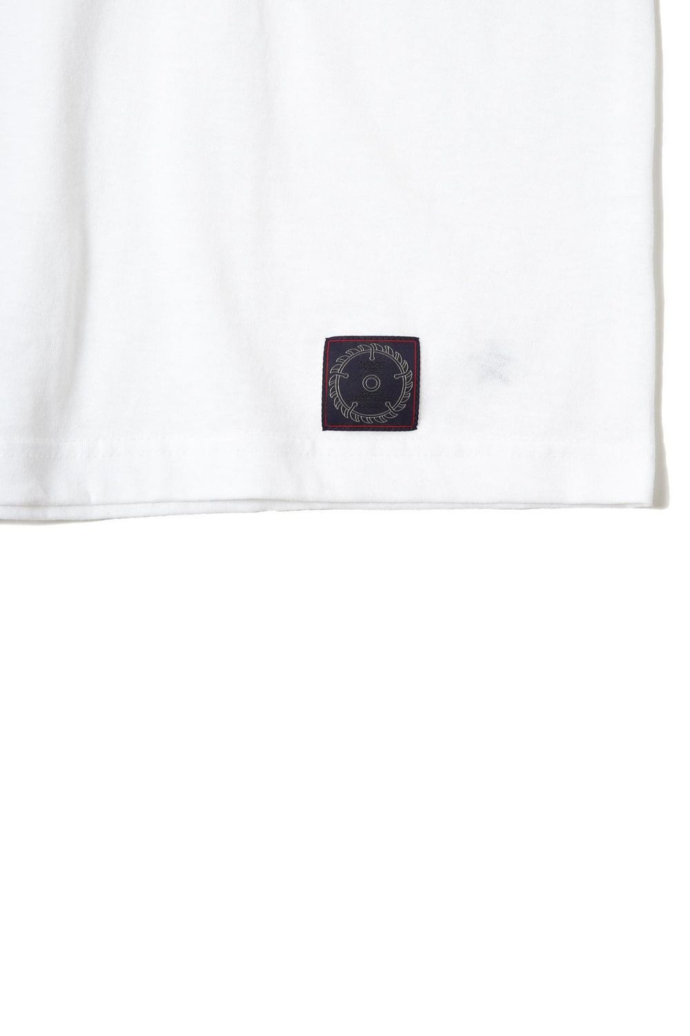 PRINT L/S TEE (×MASSES) (WHITE) / マシス コラボレーション プリントロンT