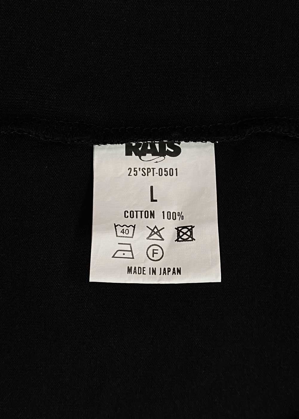RATS - RATMAN TEE (BLACK) / ラットマンT | LOOPHOLE
