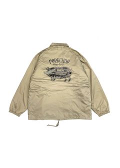 BOA COACH JKT (KHAKI) / ボアインナー コーチジャケット