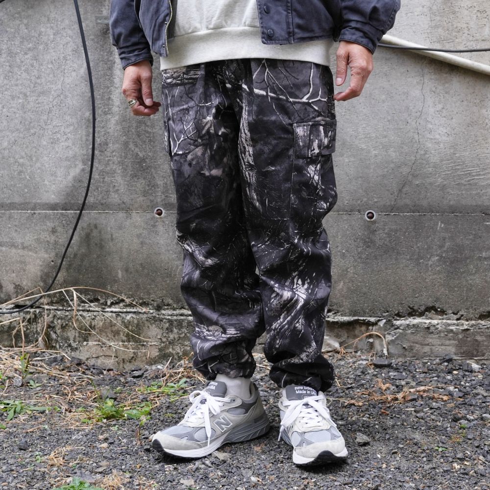 6P Camo Track Pant (BLACK CAMO) / オリジナル カモフラージュ カーゴ パンツ / セットアップ可能