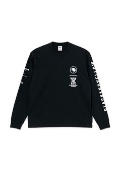 MC L/S TEE (BLACK) / MC ロング Tシャツ