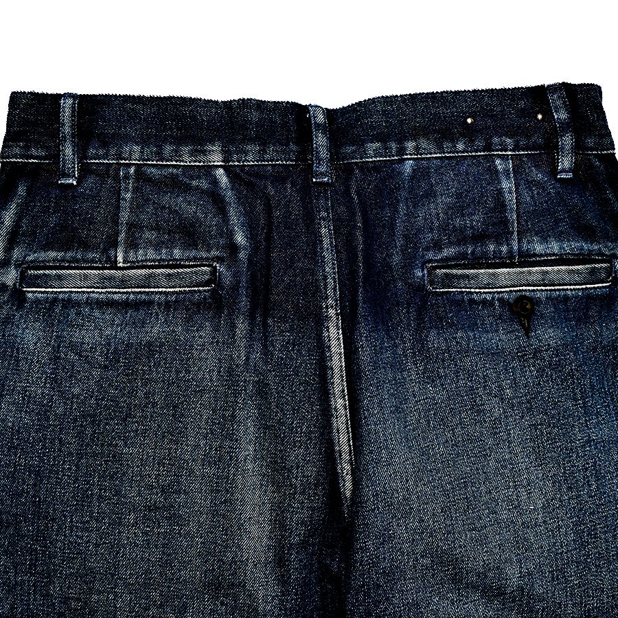【ラスト1点】WTNB.Wide Work CPP (USD) / 渡辺康裕 コラボレーション ワイドデニムパンツ