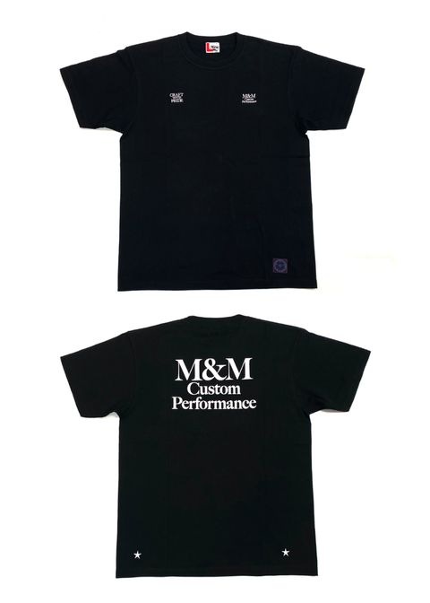 Logo EMB. Tee (BLACK) / ロゴ プリント Tシャツ