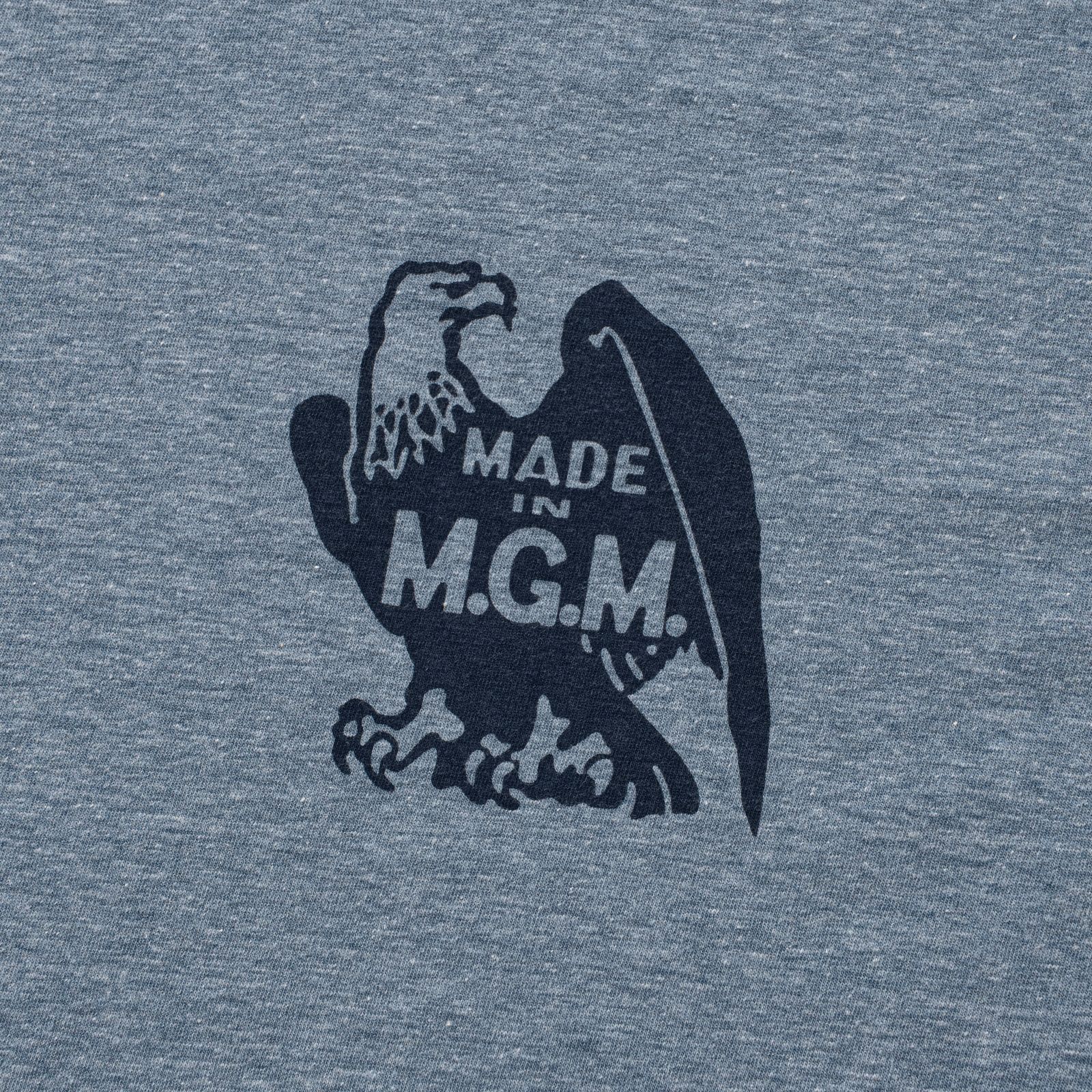 TRIM TEE (HEATHER NAVY) / トリム Tシャツ