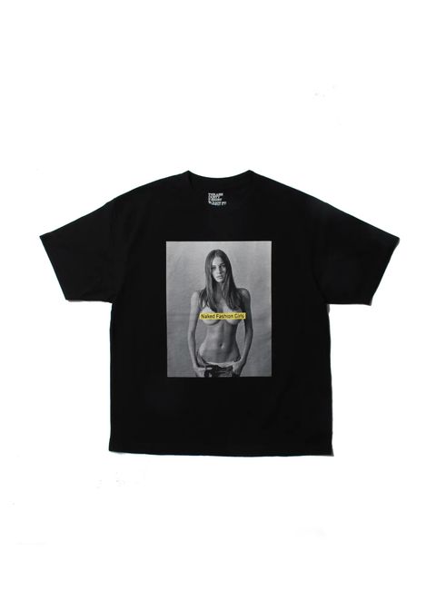 Stie-lo × Mike Dowson T-SH (BLACK) / ×スティーロ×マイク・ドーソン コラボフォトT