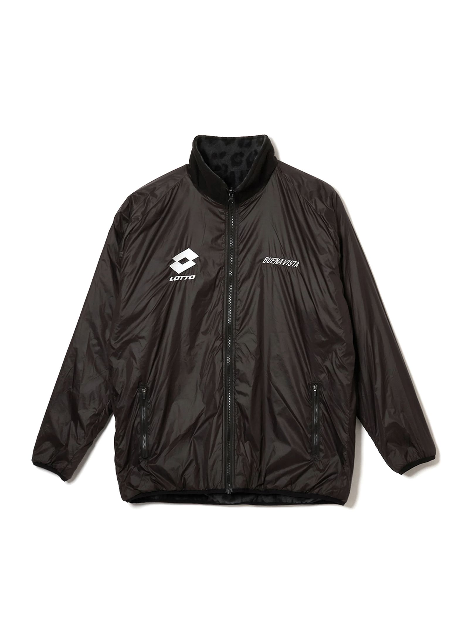 【LOTTO × BUENA VISTA】Boa fleece jacket (GRAY) / ロット コラボ セットアップ フリース ジャケット