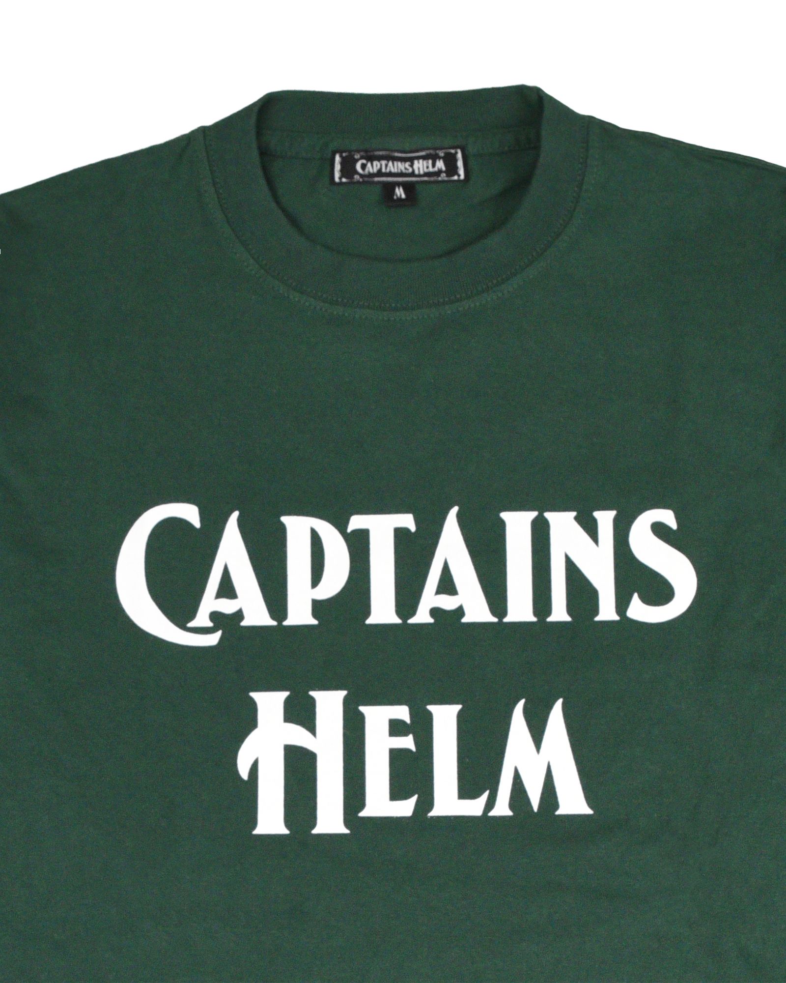 CLASSIC LOGO LS TEE (GREEN) / ロゴ プリント ロンT