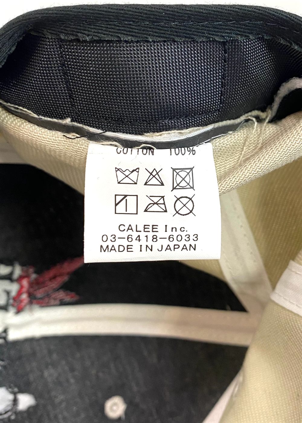 CALEE FS LOGO TWILL CAP (BEIGE) / オリジナル ロゴ刺繍 キャップ