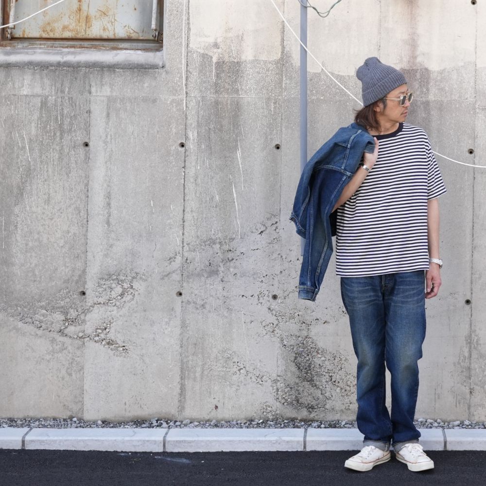 L.Straight 5pocket USD (USD) / ストレート ユーズド デニムパンツ