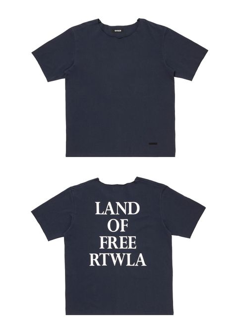 R9 LAND CUTOFF TEE (NAVY) /  オリジナル カットオフ Tシャツ