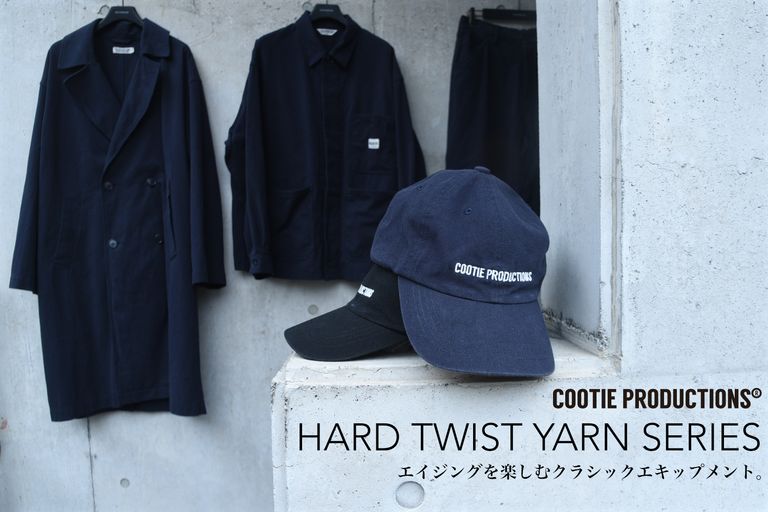 COOTIE PRODUCTIONS - HARD TWIST YARN SERIES / スタイル特集アップ致しました。