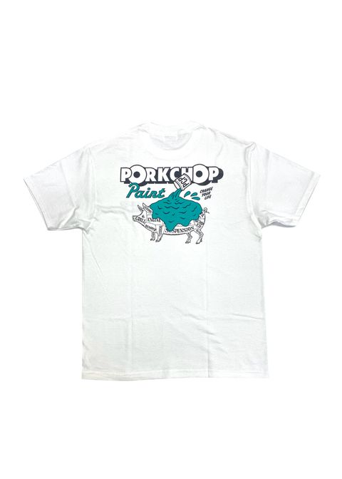 PCP PORK TEE (WHITE) / PCP ポーク Tシャツ