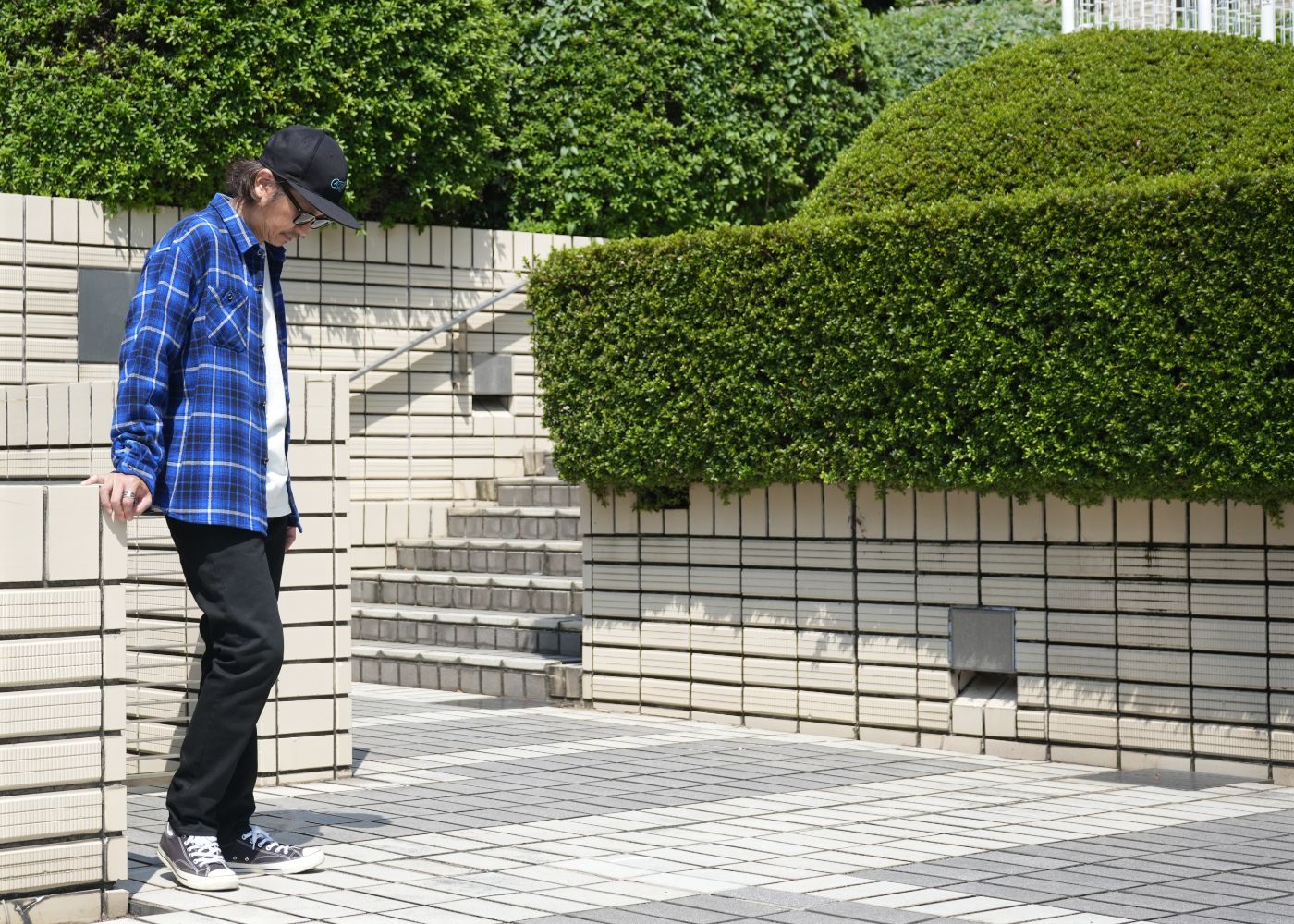 RATS COTTONFLANNEL BLUE CHECK SHIRT キムタク RATS]COTTON FLANNEL BLUE CHECK SHIRT/BLUE CHECK – R&Co.