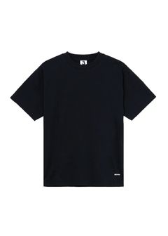 2 Pcs S/S PACK LOGO TEE "SS PACK" (BLACK) / 2ピース パック Tシャツ