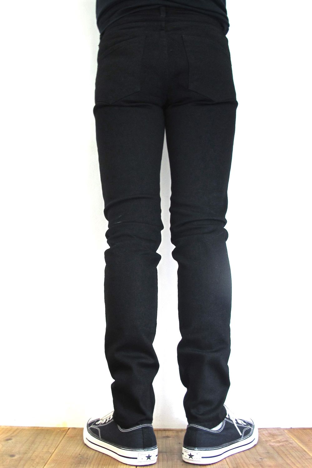 MINEDENIM - N.Slim Tapered STR 5pocket OWS (BLACK) / スリム ...