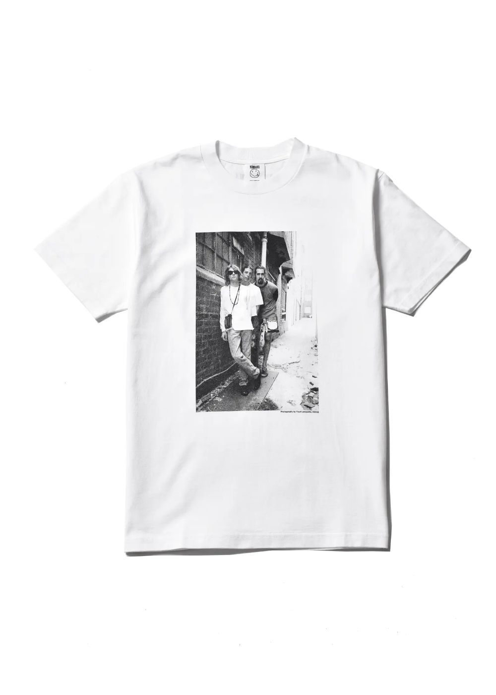 × Nirvana ''YL Photo'' Tee (WHITE) / ニルバーナ コラボフォトT