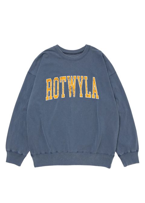 R9 ROT TRAINER (NAVY) /  オリジナル スウェット タイプ ロングスリーブ Tシャツ