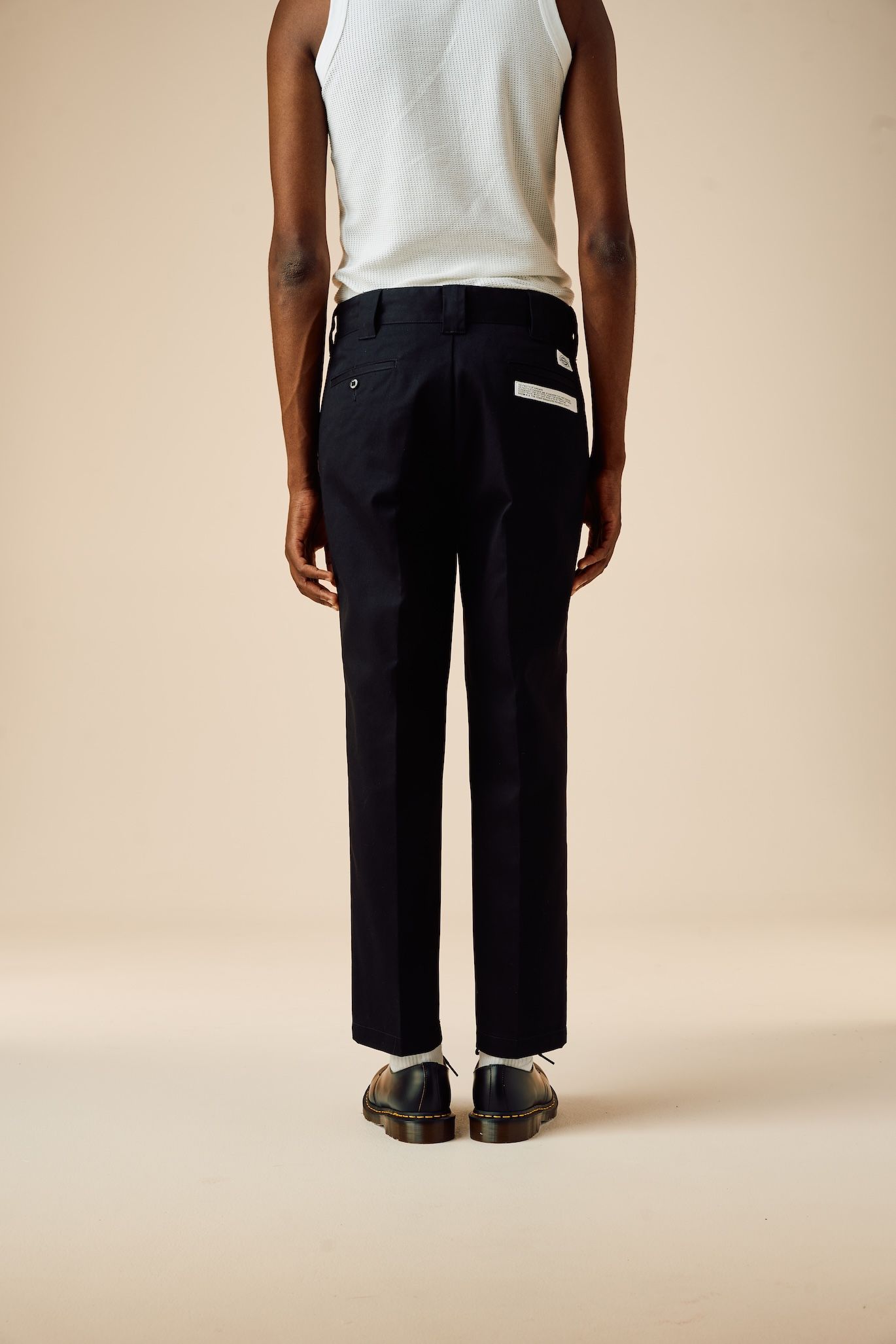 10/L DICKIES SLIM FIT PANTS "BENEDICT" (BLACK) / ディッキーズ コラボチノパンツ