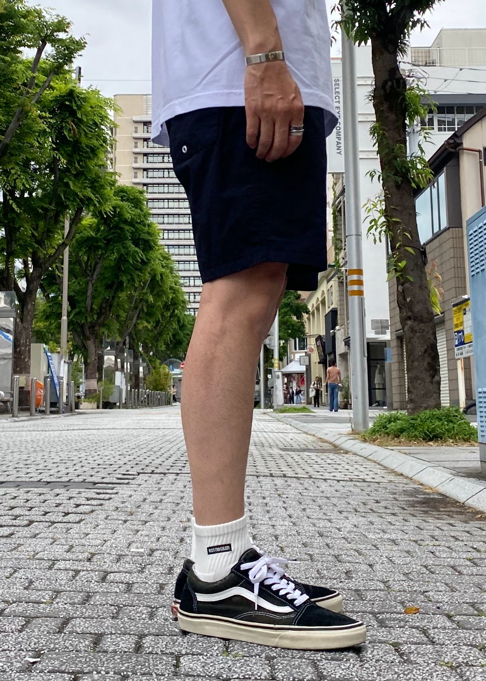 HYBRID SHORTS (BLACK) / ナイロン イージーショーツ