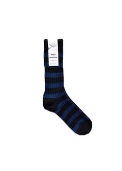 ×decka Border Rib SOX (BPT) / デッカ コラボ ボーダー ソックス