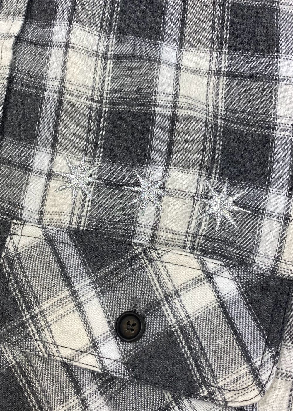 Flannel Shirt (BLACK) / チェック コットン ネルシャツ