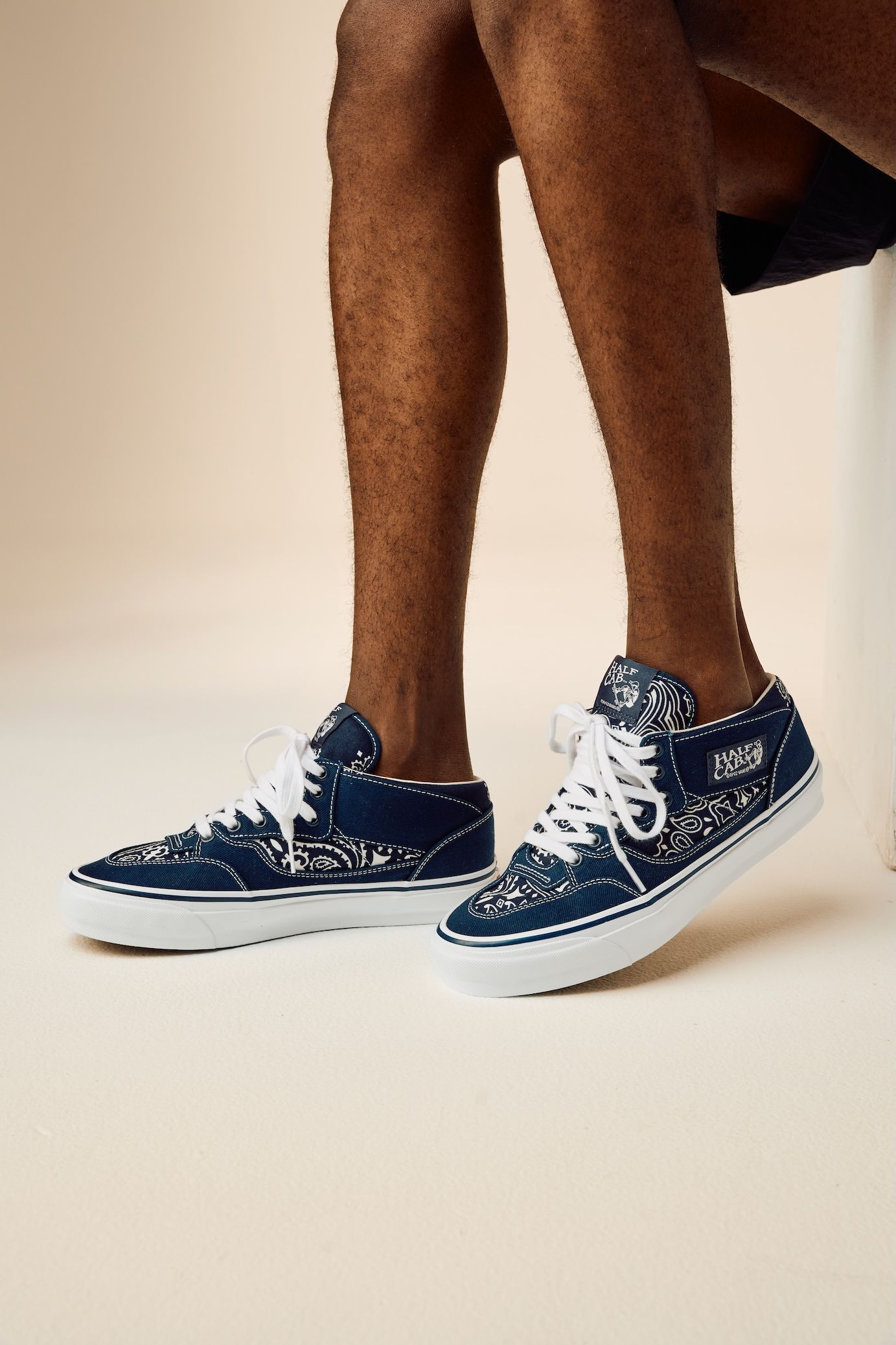 VANS OTW Ex. HALF CAB "HALF CAB" (NAVY) / ×ヴァンズ コラボ スニーカー (ハーフキャブ)
