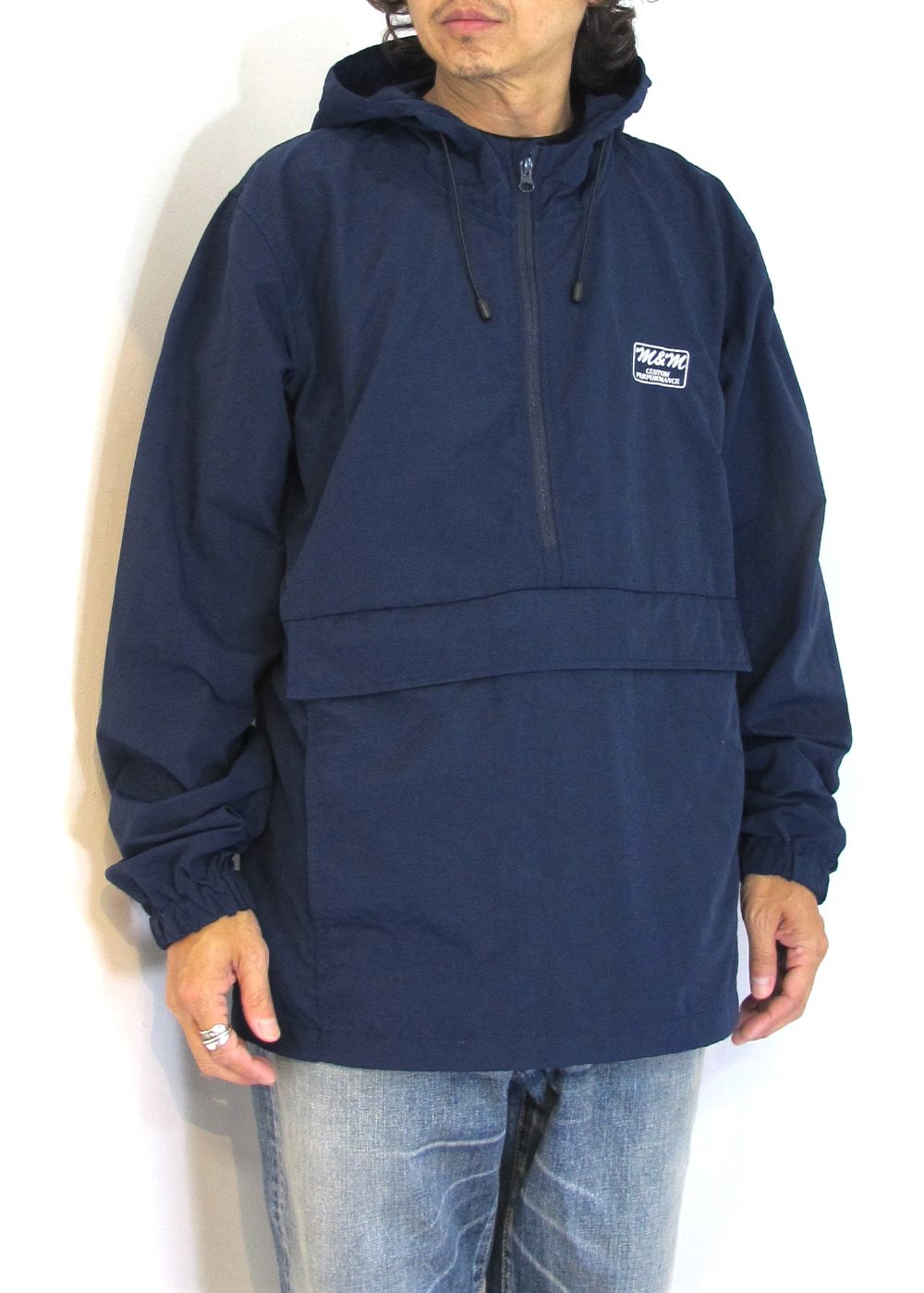 良好品】 PENFIELD VASSANJKTナイロンマウンパ(Blue Print