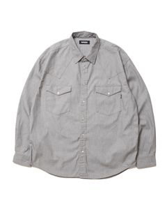 DENIM SHIRT STYLE / ROTTWEILER-R9 GRAY DENIM SHIRT