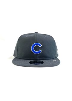×NEWERA ×CHICAGO CUBS CAP (CHARCOAL) / ニューエラ コラボベースボールキャップ