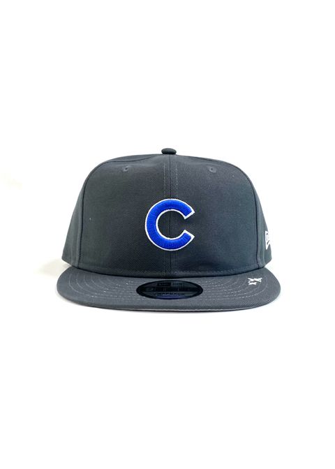 ×NEWERA ×CHICAGO CUBS CAP (CHARCOAL) / ニューエラ コラボベースボールキャップ