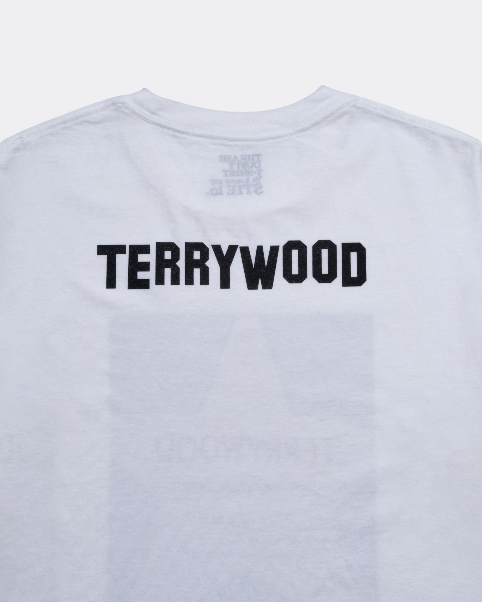 Terry Richardson×STEI-lo “TERRYWOOD” Tee  (WHITE) / ×スティーロ×テリー・リチャードソン コラボ フォト Tシャツ