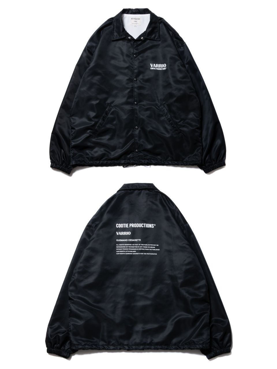 ラスト1点(Lサイズ)ご用意可能！COOTIE / NYLON COACH JACKET (LOGO