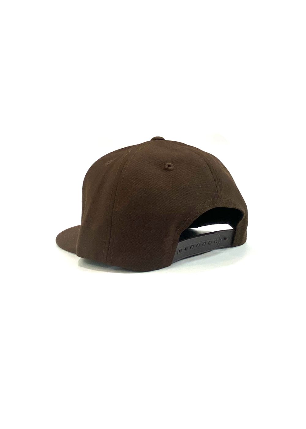 College Baseball CAP (BROWN) / 刺繍ロゴ ベースボールキャップ