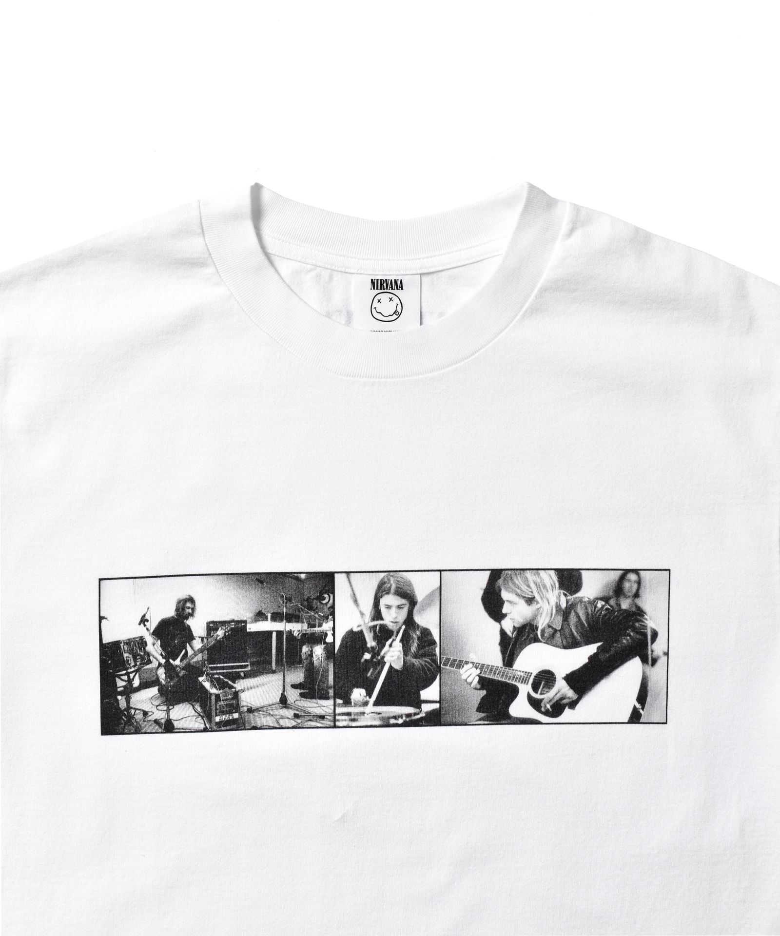 × Nirvana ''ML Photo'' Tee (WHITE) / ニルバーナ コラボフォトT