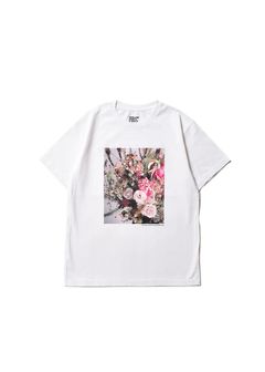 Araki Nobuyoshi×Stie-lo RAKUEN NIPPON T-SH (WHITE) / ×荒木経惟×スティーロ コラボTシャツ