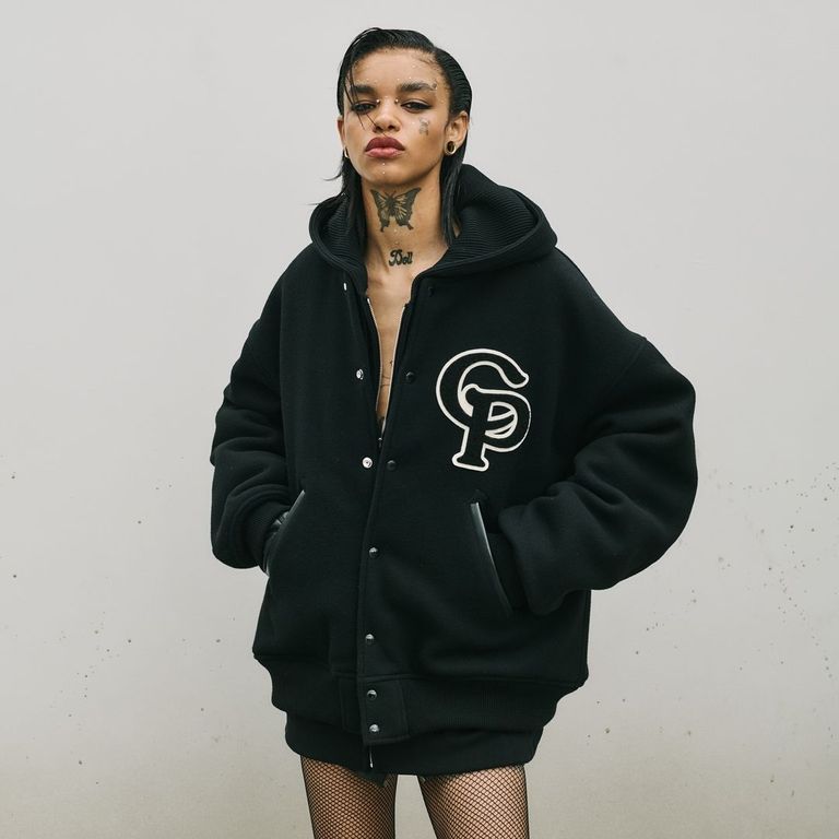 COOTIE PRODUCTIONS - Wool Mossa Stadium Jacket (BLACK) / ウール 