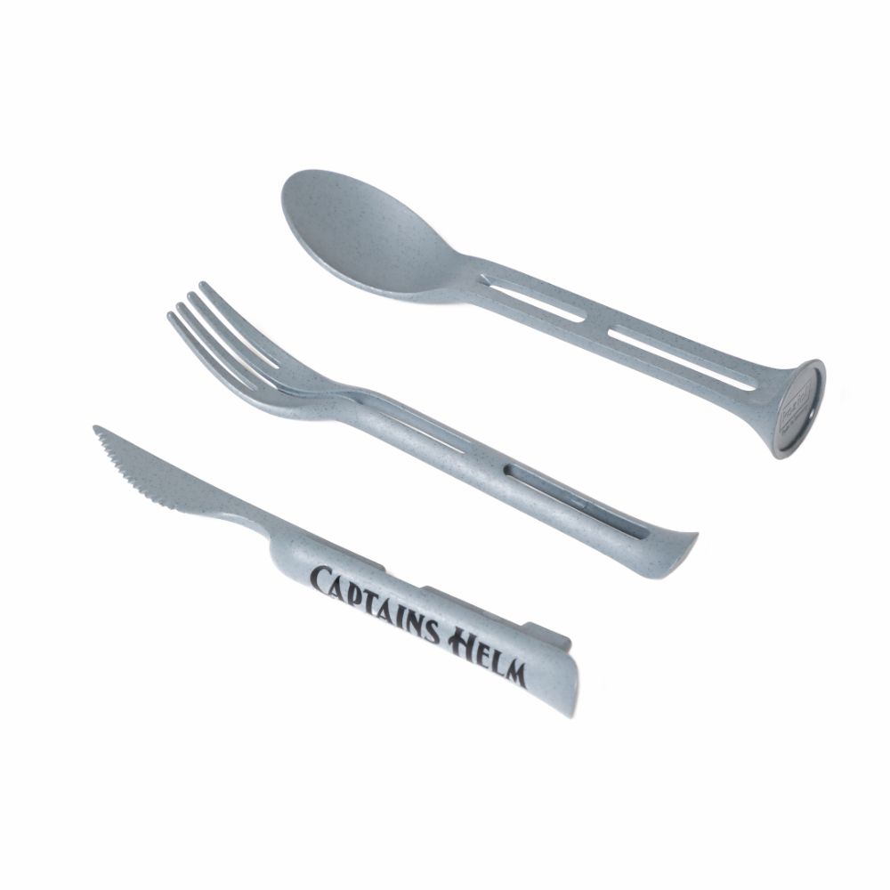 PURE MATERIAL CUTLERY SET (GRAY) / カトラリーセット