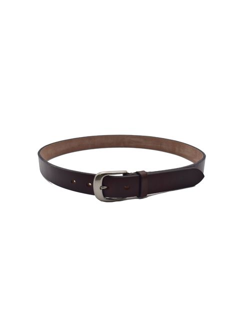 Bridle Leather Officer Belt (DBR)  / レザー オフィサー ベルト