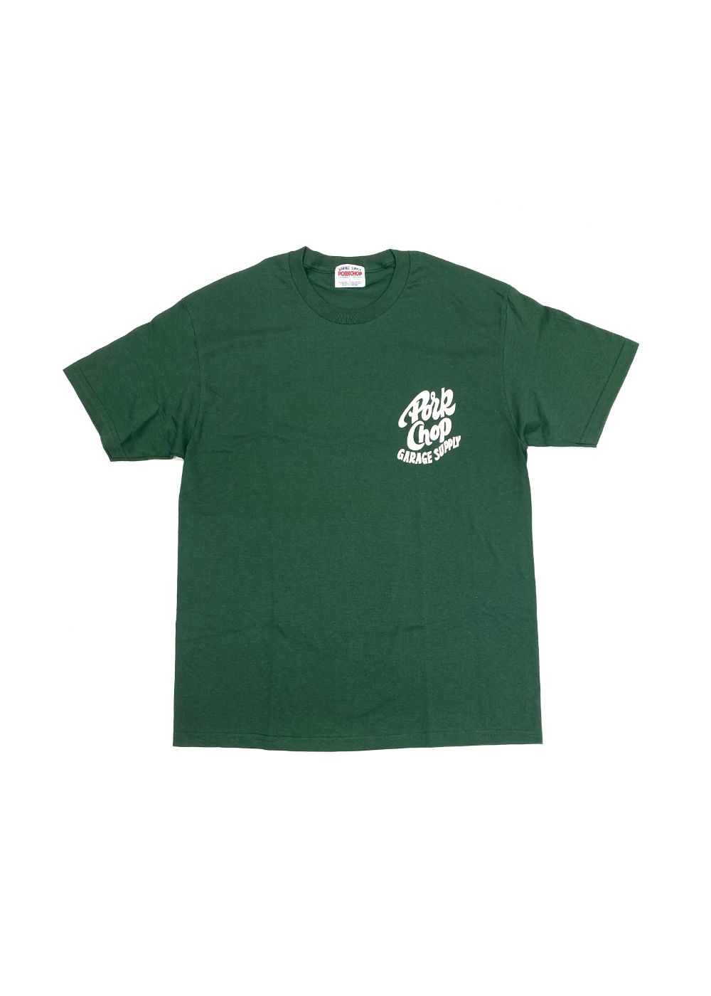 PORKY TEE (FOREST GREEN) / ポーキー ロゴ Tシャツ