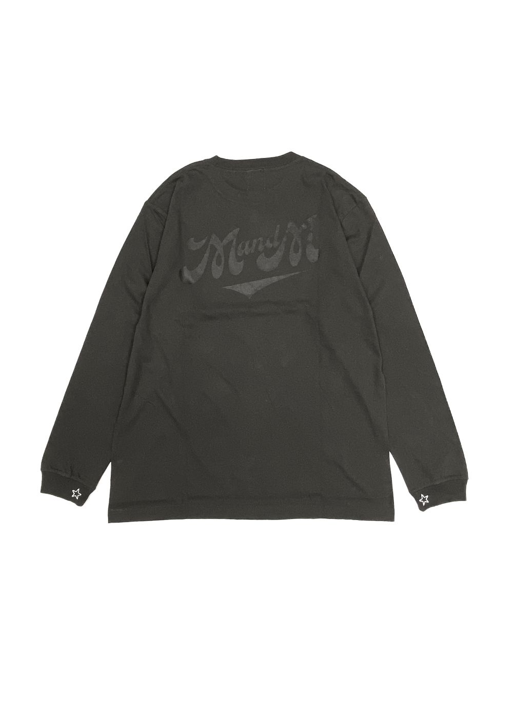 Print L/S Tee (SUMI) / プリント ロンT