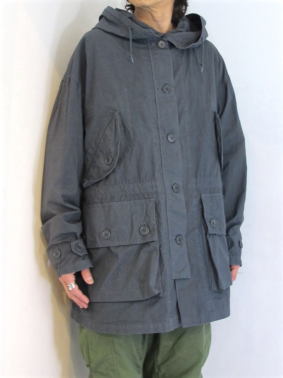 COOTIE Garment Dyed Utility Over Coat-