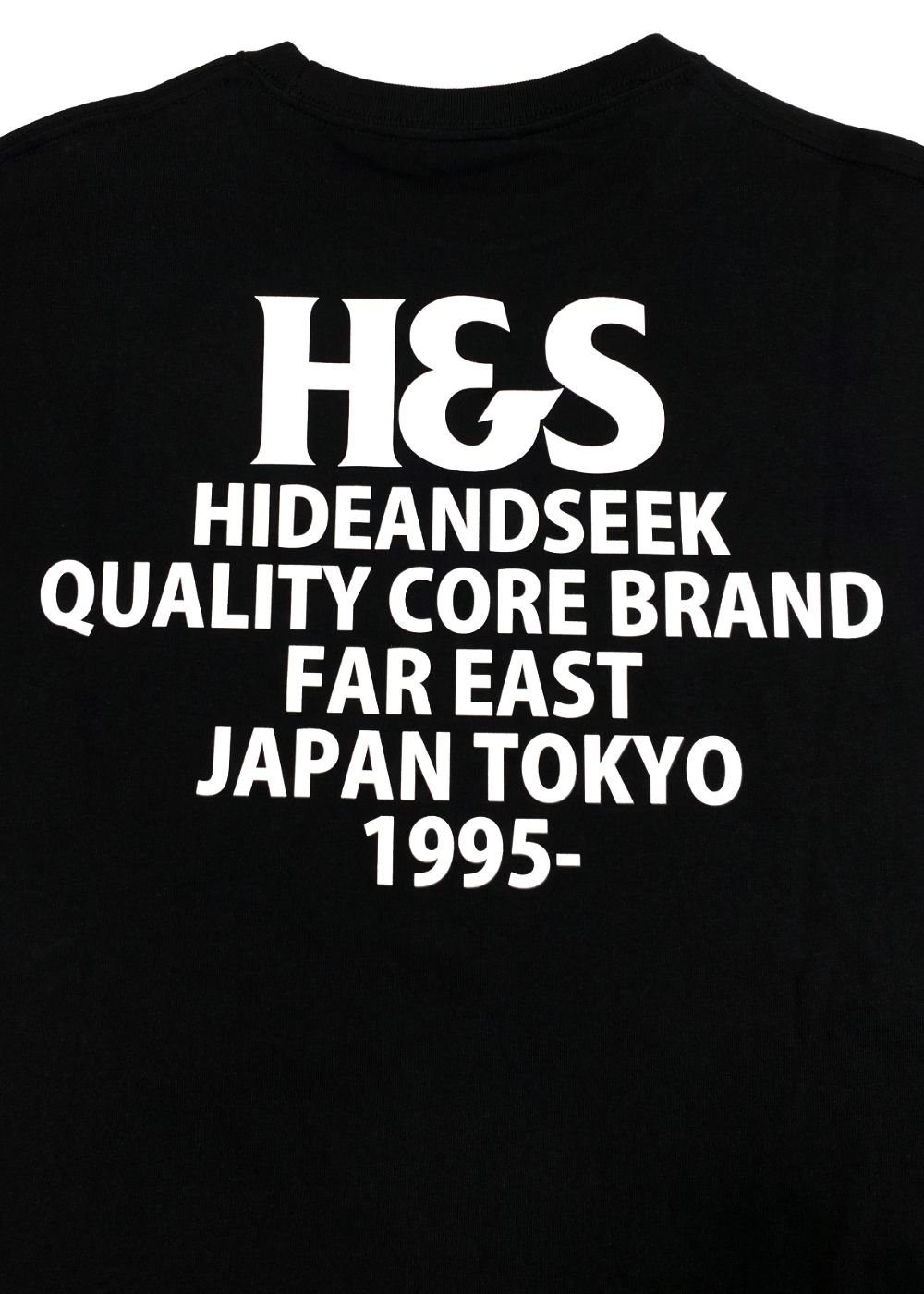 H&S Logo Sleeveless Tee (BigSilhouette) (BLACK) / カットオフ ノースリーブ Tシャツ