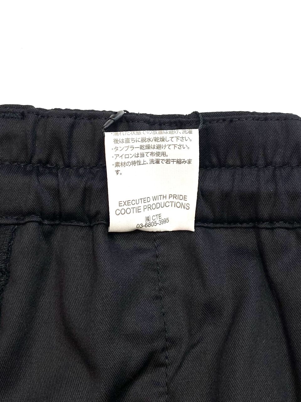 COOTIE PRODUCTIONS - T/W 2 Tuck Easy Shorts (BLACK