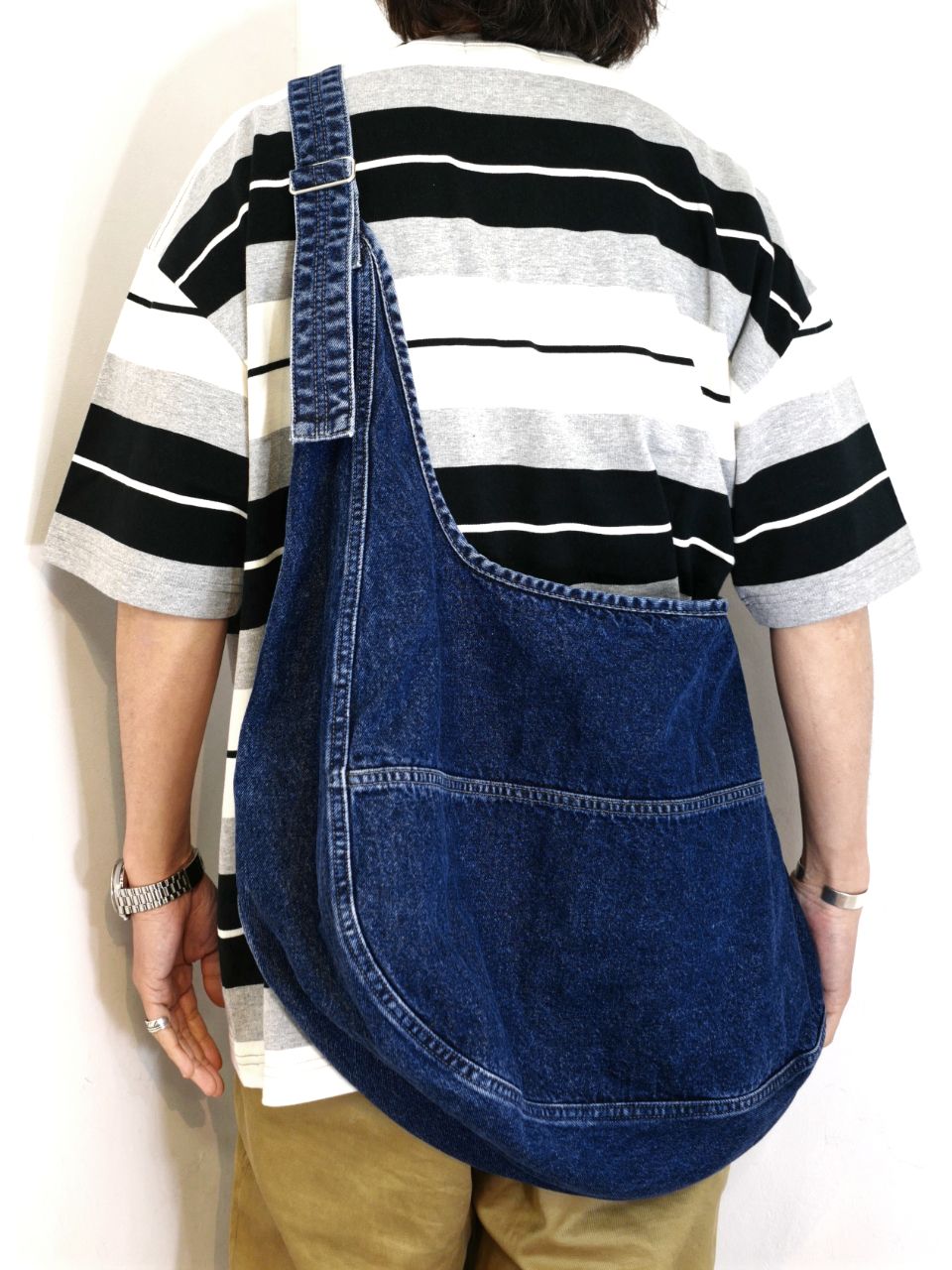 COOTIE PRODUCTIONS - 【ラスト1点】Denim Sling Bag (INDIGO 