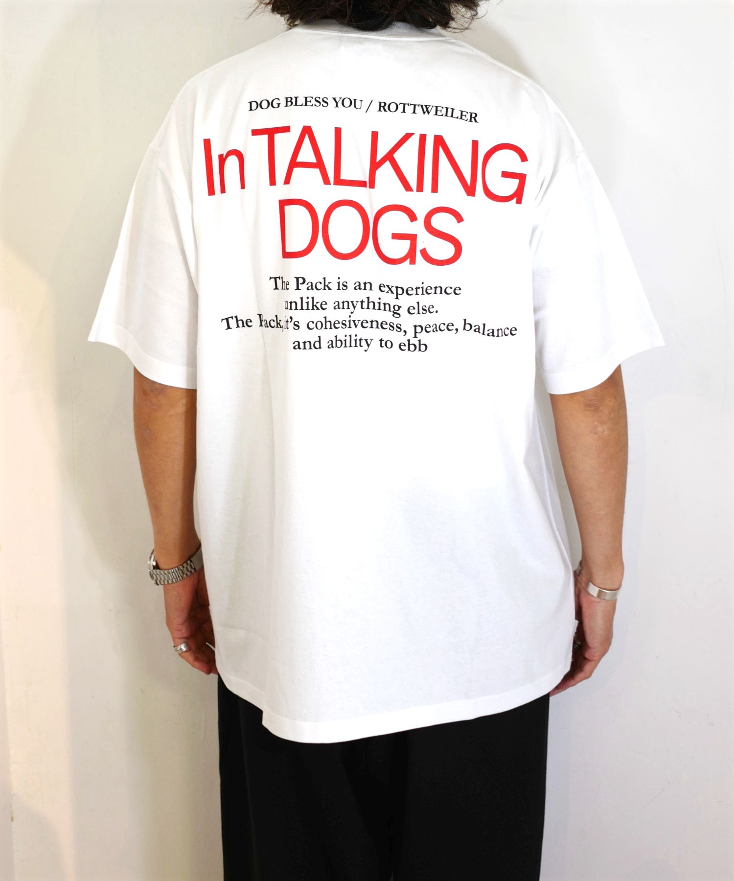 CAL NIGHT PHOTO TEE (WHITE) / フォト プリント Tシャツ