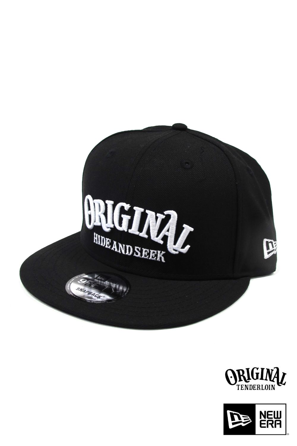 HideandSeek - ×TENDERLOIN×NEWERA BASEBALL CAP (BLACK