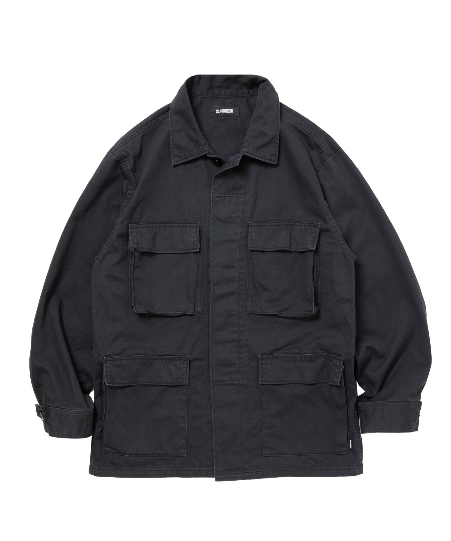 R9 BDU JACKET (BLACK) / BDU ミリタリー ジャケット
