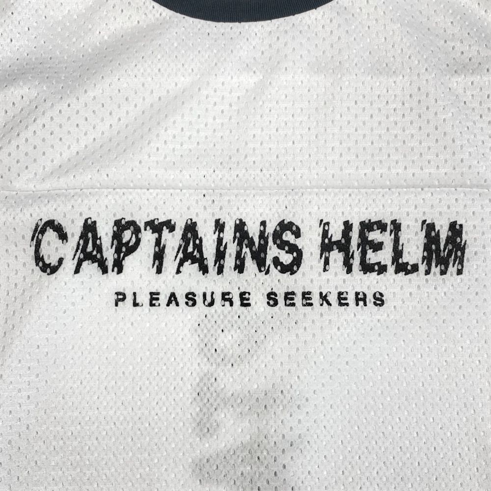 CAPTAINS HELM - DOUBLE MESH DRY TEE (WHITE) / ダブルメッシュ